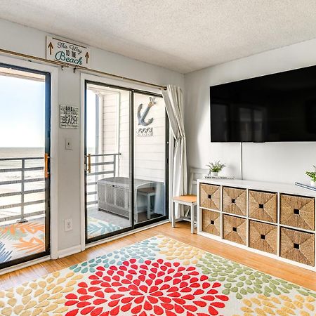Cozy Beachfront Condo With Wifi, Views And Pool Access Myrtle Beach Exterior photo
