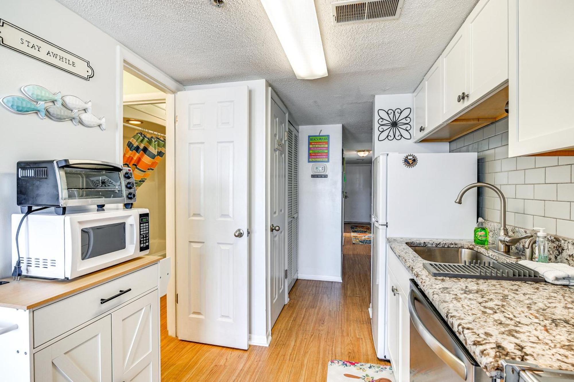 Cozy Beachfront Condo With Wifi, Views And Pool Access Myrtle Beach Exterior photo